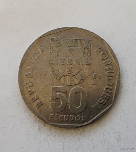 Португалия 50 эскудо, 1986