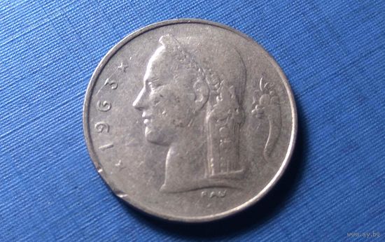 1 франк 1963 BELGIQUE. Бельгия.