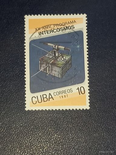 Куба 1987г. Интеркосмос