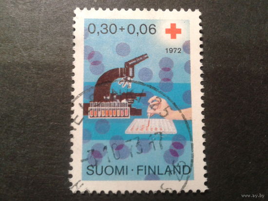 Финляндия 1972 Кр. крест, микроскоп