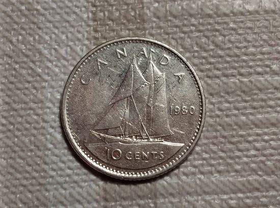 10 центов 1980 Канада