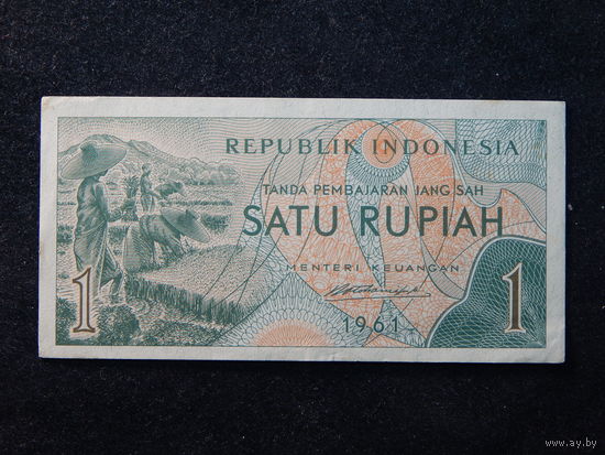 Индонезия 1 рупия 1961г.AU