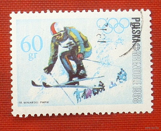 Польша. Спорт. ( 1 марка ) 1968 года. 4-4.