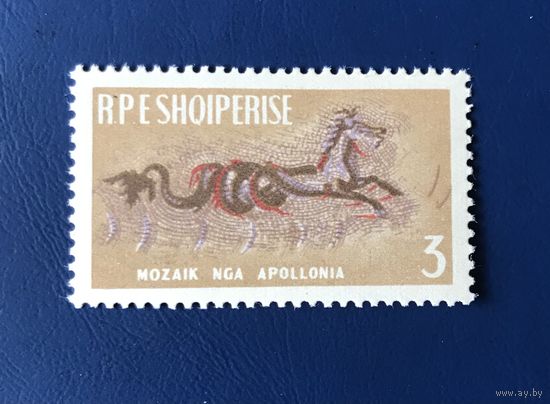 Албания 1965 год Искусство Археология Мозаика Mi:956 Чистая