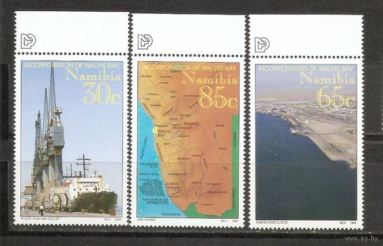 Намибия 1994 Порт Корабли