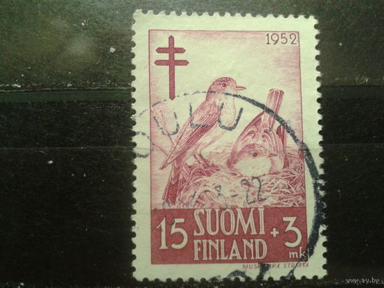 Финляндия 1952 Птицы