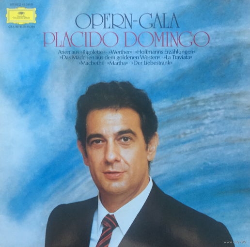 Placido Domingo, Opern-Gala, LP 1982