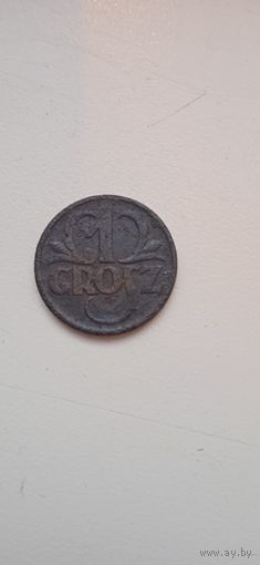 1 грош 1927 года