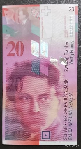 20 франков 2008 года - Швейцария - UNC