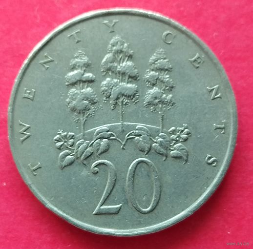 Ямайка 20 центов, 1969-1990