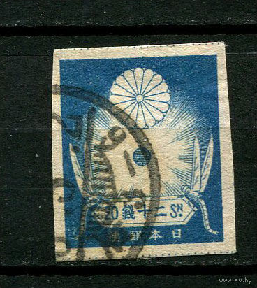 Японская империя - 1923 - ЧС при землетрясении 20S - [Mi.169] - 1 марка. Гашеная.  (Лот 35BP)