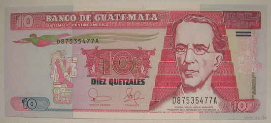 Гватемала	10 кетсаль 2003 г. (g)