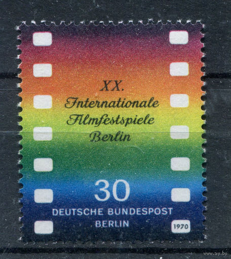Берлин - 1970г. - Международный кинофестиваль в Берлине - полная серия, MNH [Mi 358] - 1 марка