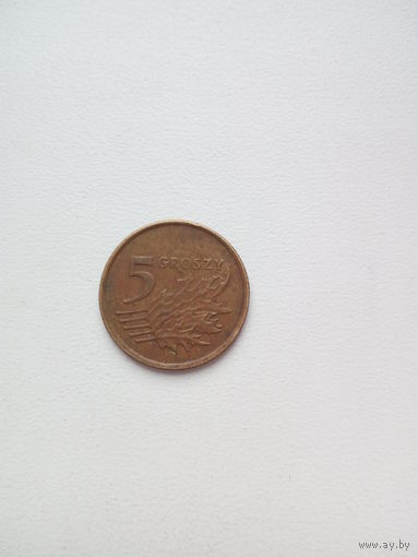 5 грош 1991г.Польша