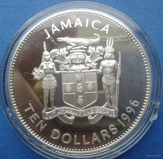 Ямайка 10 доларов олимпиада 1996