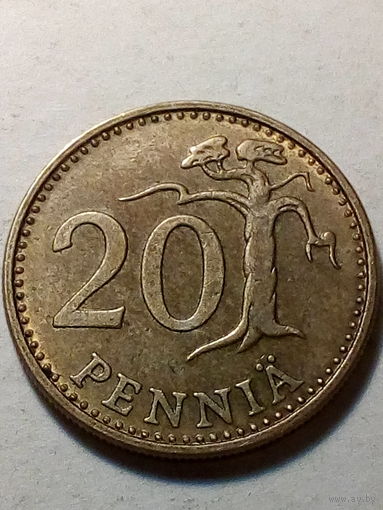 20 пенни Финляндия 1963