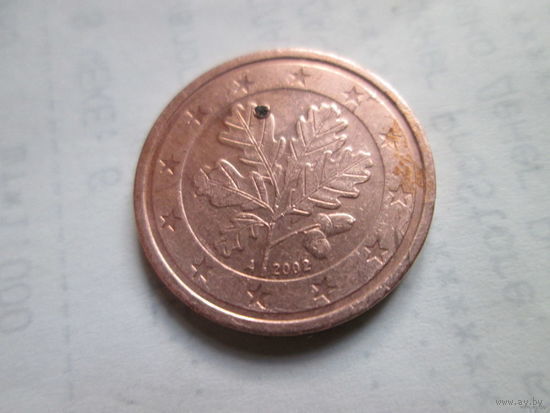 2 евроцента, Германия 2002 А