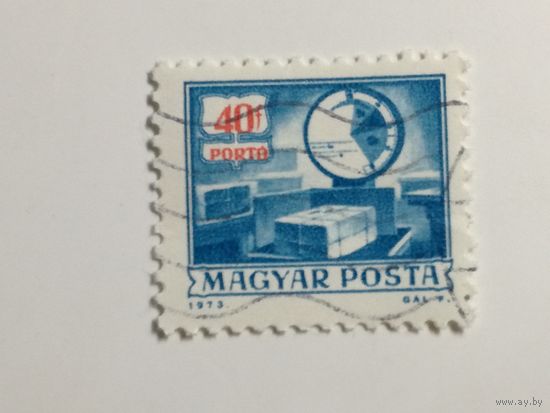 Венгрия 1973. Доплатные марки