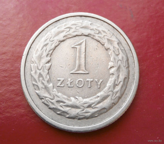 1 злотый 1995 Польша #06