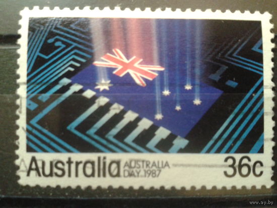 Австралия 1987 День нации,гос флаг