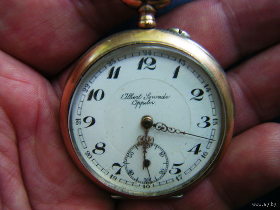 Швейцарские Серебреные Часы.19 век. На ходу.