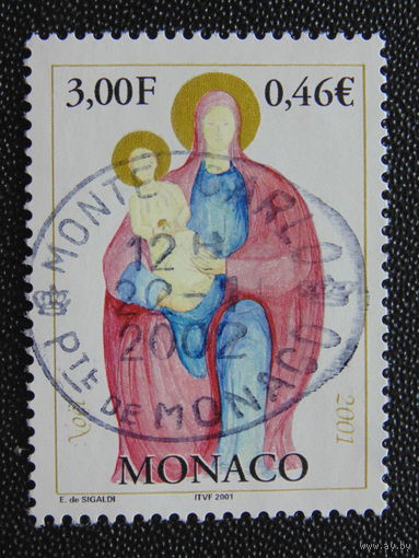 Монако 2001 г. Религия.