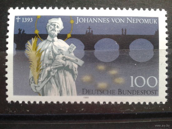 Германия 1993 святой 14 век** Михель-1,8 евро