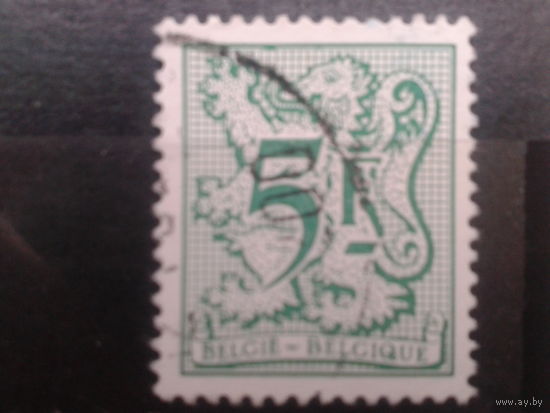 Бельгия 1979 Стандарт, геральдический лев 5 франков