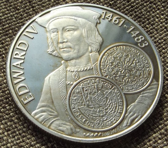 Фолклендские острова. 50 пенсов 2001. Эдвард IV