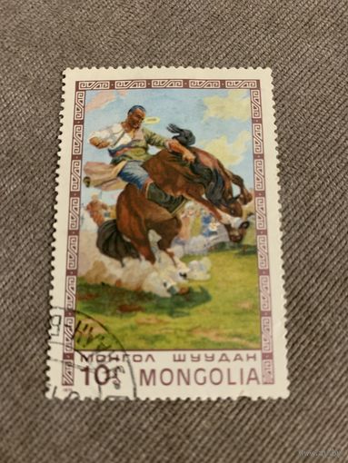 Монголия 1975. Погонщики