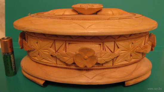 Шкатулка деревянная ручной работы