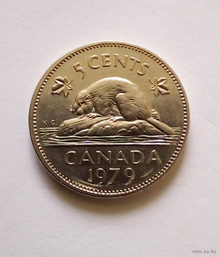 Канада 5 центов 1979 г