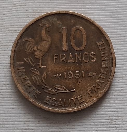 10 франция 1951 г. Франция