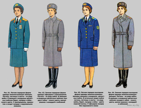 Парадная форма одежды и ВВС женская