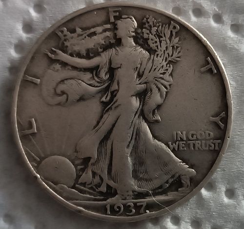 1/2 доллара 1937
