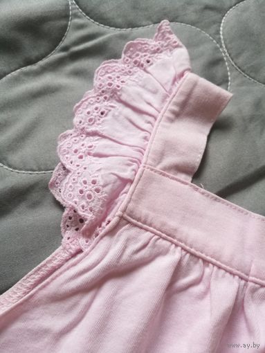 Топ Маечка H&M нежно-розовый цвет, 5-6 лет
