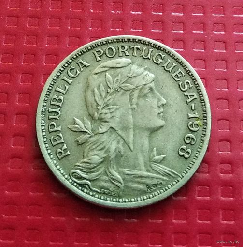 Португалия 50 центаво 1968 г. #30318