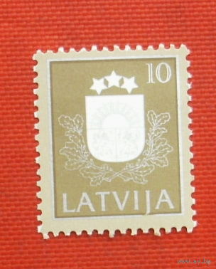 Латвия. Герб. ( 1 марка ) 1991 года. 6-13.