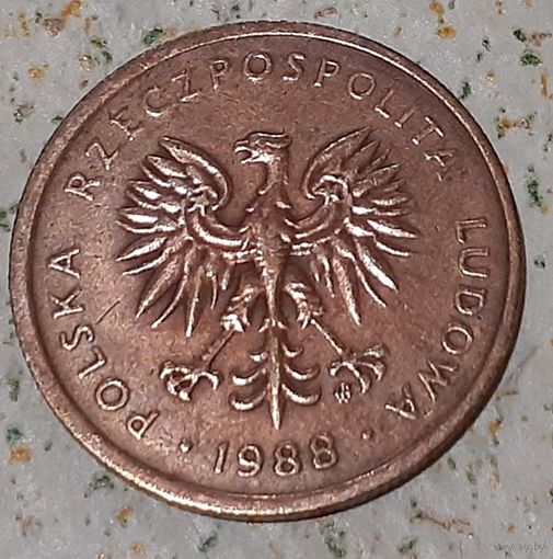 Польша 2 злотых, 1988 (4-13-34)