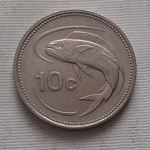 10 центов 1991 г. Мальта
