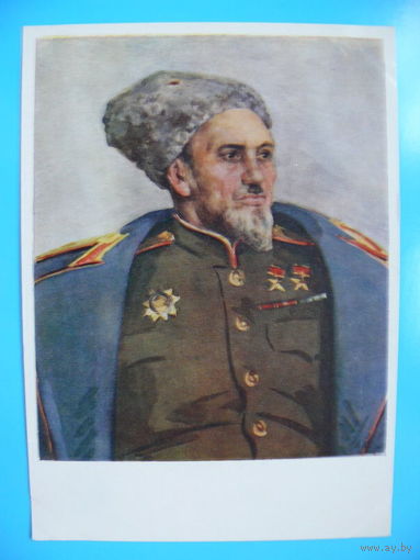 Шовкуненко О. О., Портрет дважды Героя Советского Союза генерал-майона С. А. Ковпака, 1956.