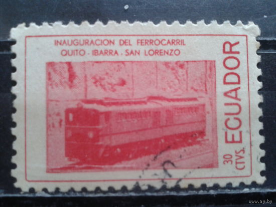 Эквадор, 1957. Открытие железной дороги Киото-Ибарра. Сан- Ларенцо