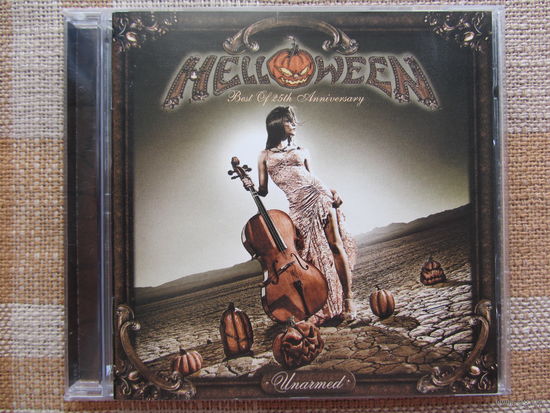 HELLOWEEN – Unarmed. Best Of 25th Anniversary (CD, 2010, буклет, неоф.)
