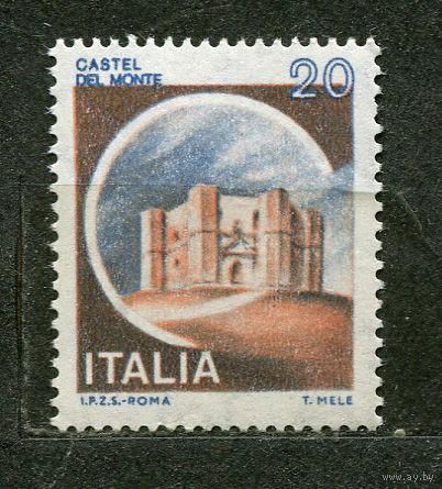 Замок Кастель-дель-Монте. Италия. 1980. Чистая