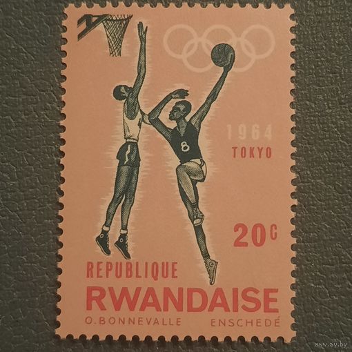 Руанда 1964. Олимпиада в Токио. Баскетбол