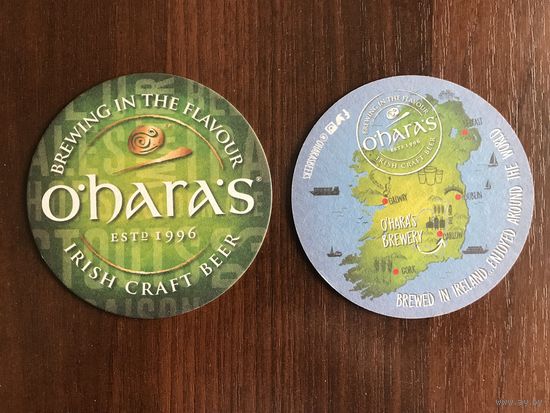 Подставка под пиво O'hara's (Ирландия) No 1