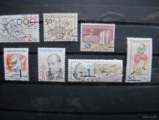 Лот марок ЧССР (1984 г.)