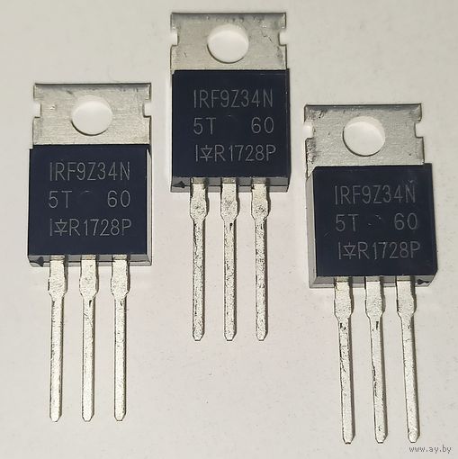 IRF9Z34NPBF, Транзистор, P-канал 55В 19А [TO-220AB]  IRF9Z34N IRF9Z34