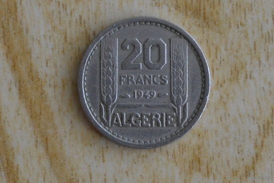 Французский Алжир 20 франков 1949