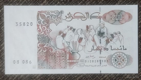 200 динаров 1992 года - Алжир - UNC